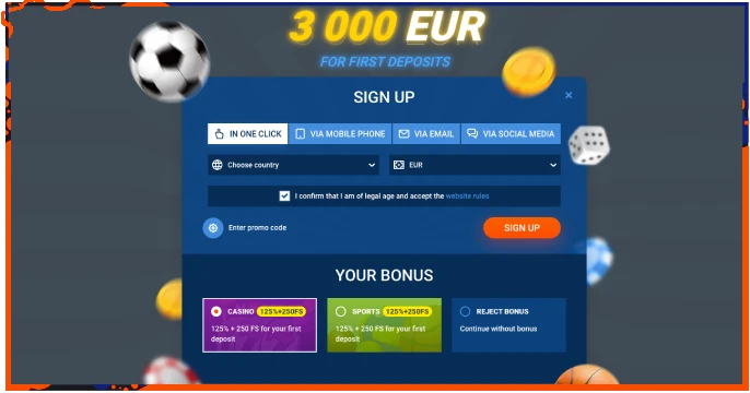 Mostbet Casino Register banner